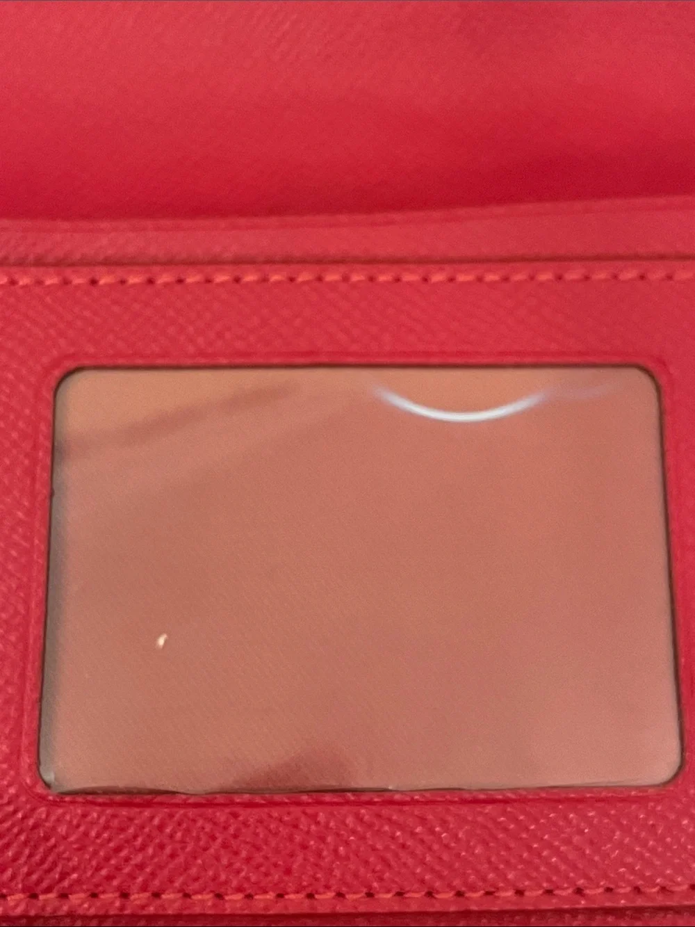 Coach Madison Pebbled Leather Slim Envelope Checkbook Wallet (Style F52715)